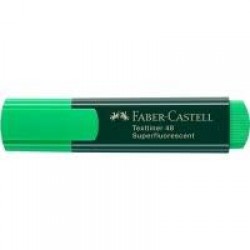 Текст маркер Faber-Castell 1548 Скосен връх 1-5mm Зелен