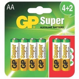 батерии GP Super LR6, AA, 1,5 V,